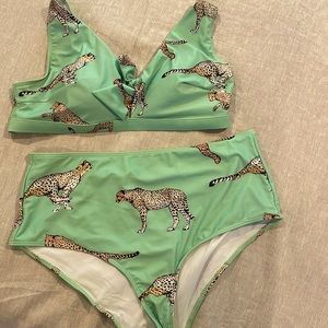 Modcloth High Waist Bikini 1X/2X